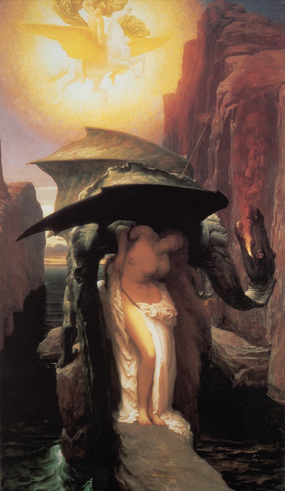 Perseus and Adromeda by Sir Frederic Leighton