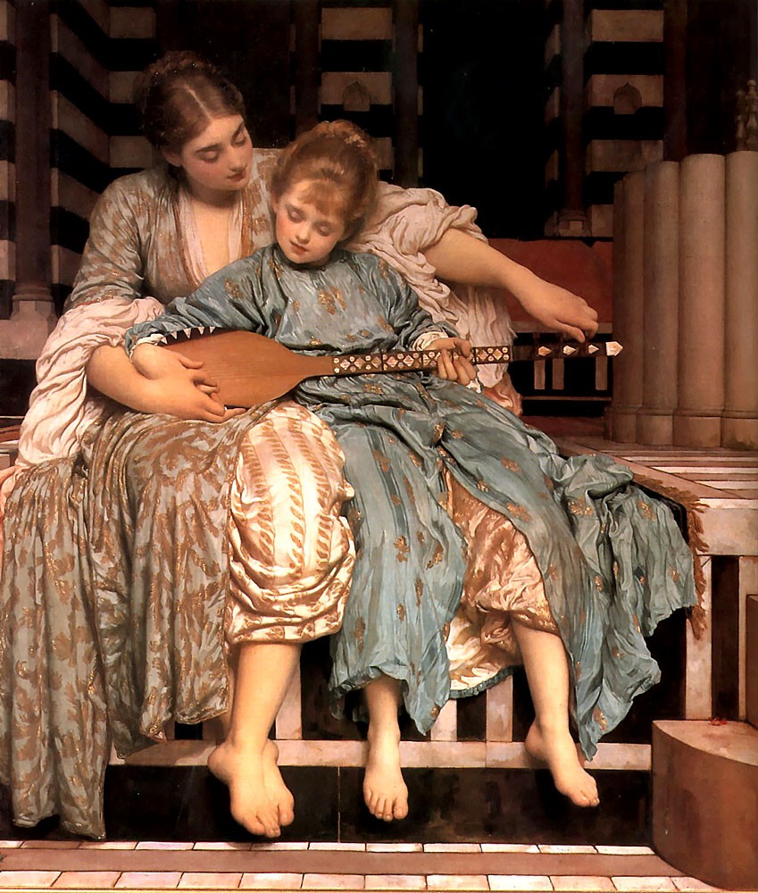 Music Lesson by Sir Frederic Leighton