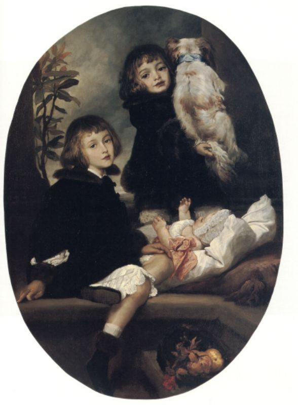 Ida Adrian and Frederic Marryat by Sir Frederic Leighton
