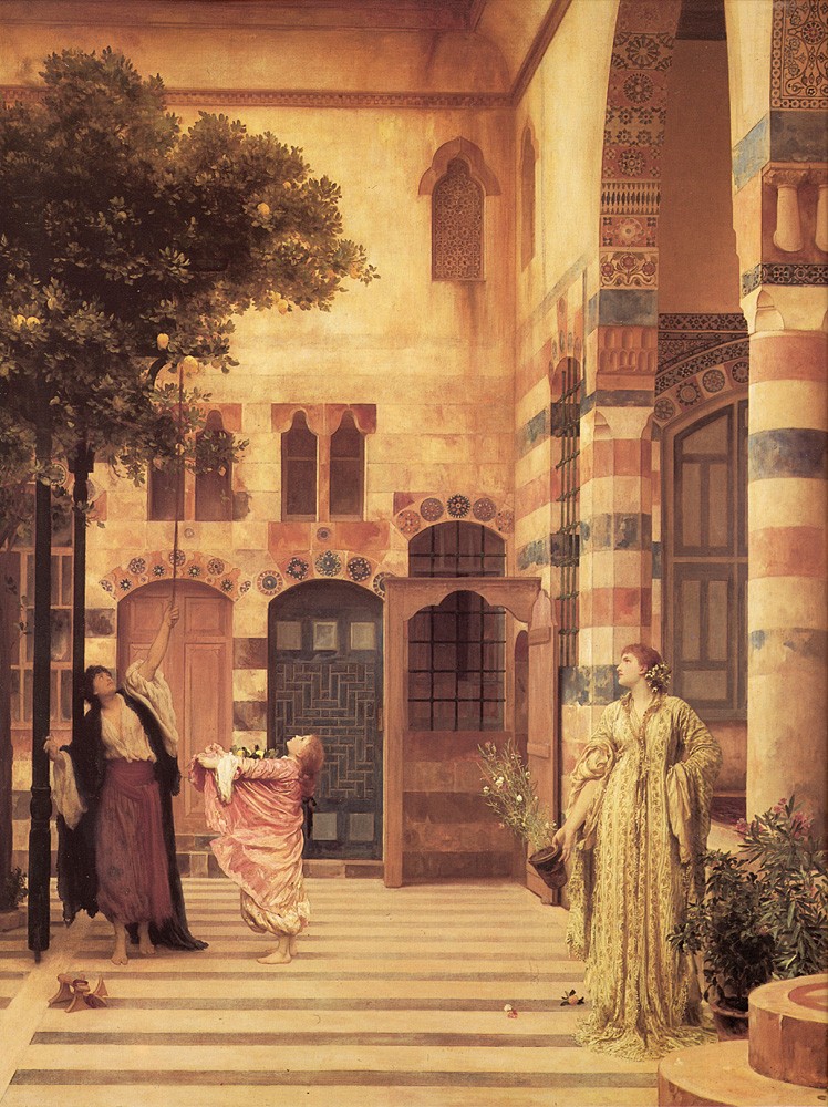 Old Damascus Jew-s Quarter by Sir Frederic Leighton