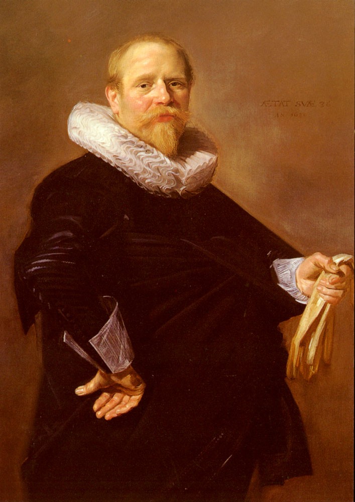 Portrait Of A Man by Frans Hals