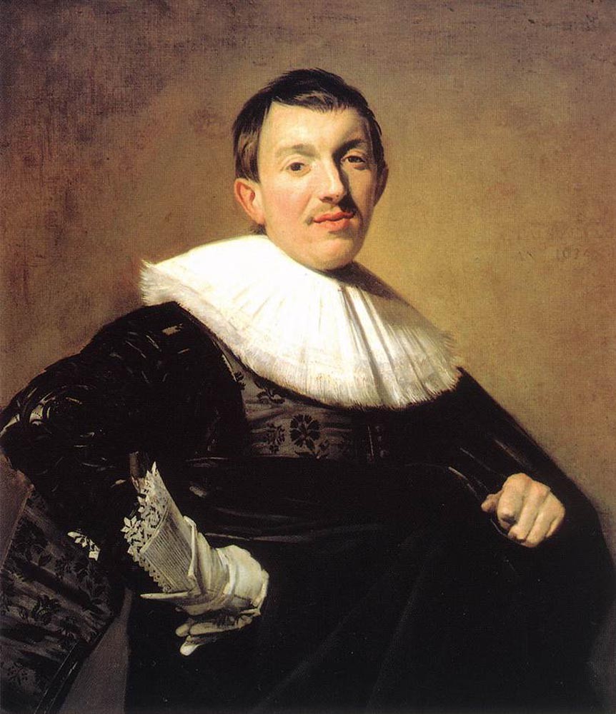 Portrait Of A Man (1634) by Frans Hals