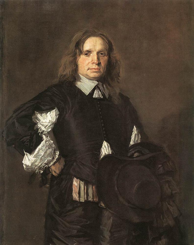 Portrait Of A Man (1650) by Frans Hals