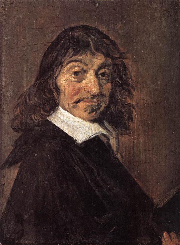 Rene Descartes by Frans Hals