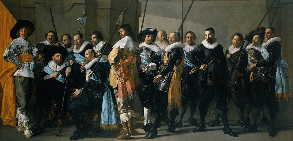 Company of Captain Reinier Reael Known As The Meagre Company by Frans Hals