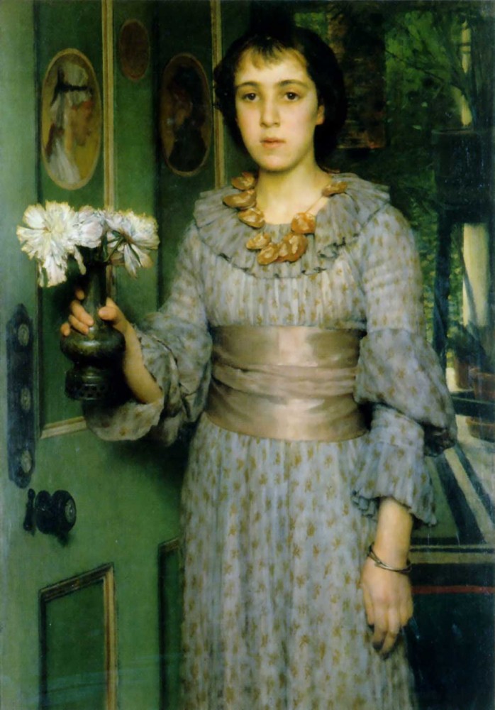 Portrait of Anna Alma-Tadema by Sir Lawrence Alma-Tadema