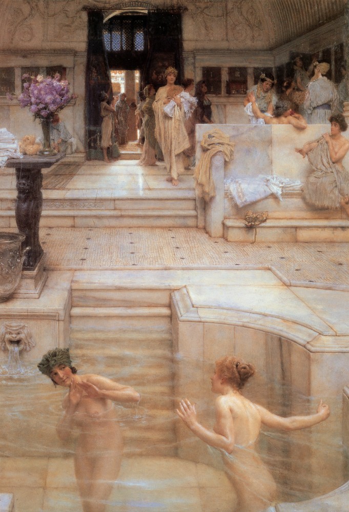 A Favourite Custom by Sir Lawrence Alma-Tadema