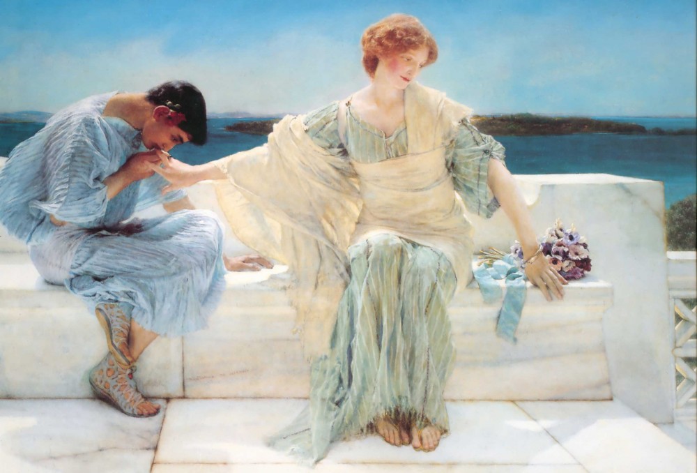Ask Me No More by Sir Lawrence Alma-Tadema