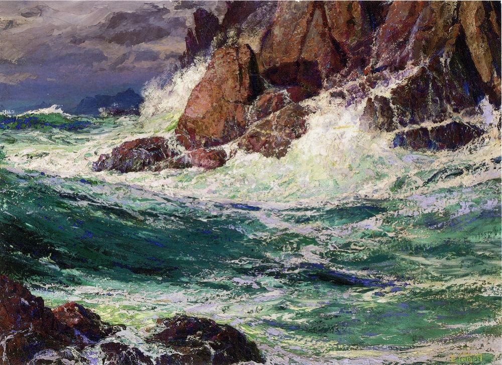 Stormy Seas by Edward Henry Potthast