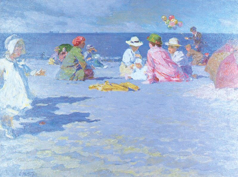 The Balloon Vendor by Edward Henry Potthast