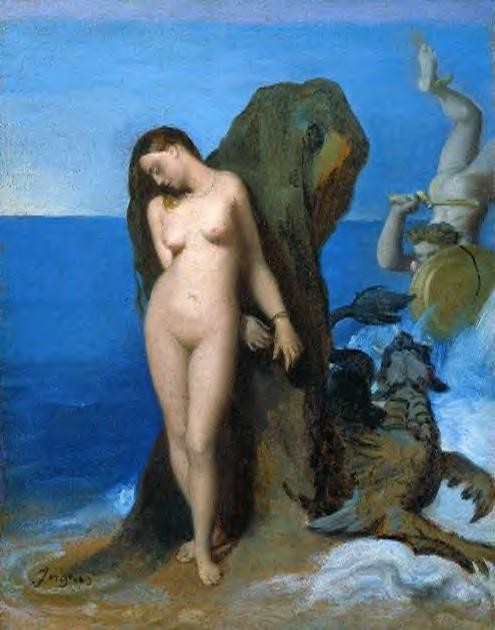 Perseus and Andromeda by Jean-Auguste-Dominique Ingres