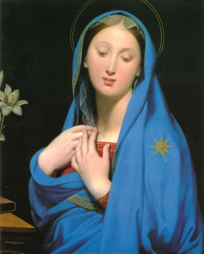 Virgin of the Adoption by Jean-Auguste-Dominique Ingres