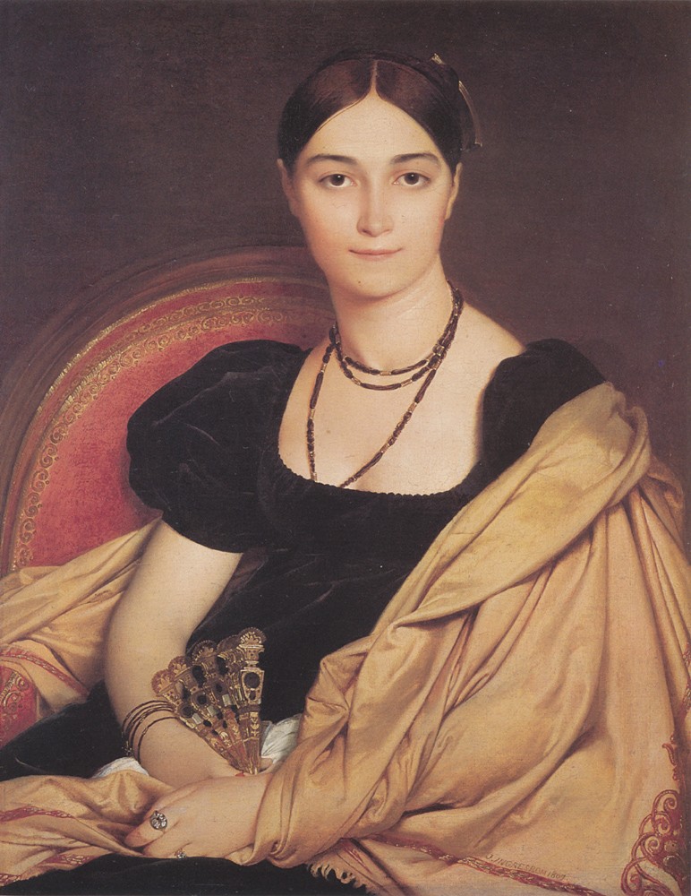 Madame Duvaucey by Jean-Auguste-Dominique Ingres