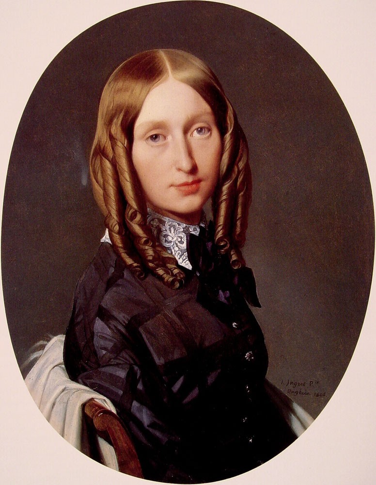 Madame Frederic Reiset by Jean-Auguste-Dominique Ingres