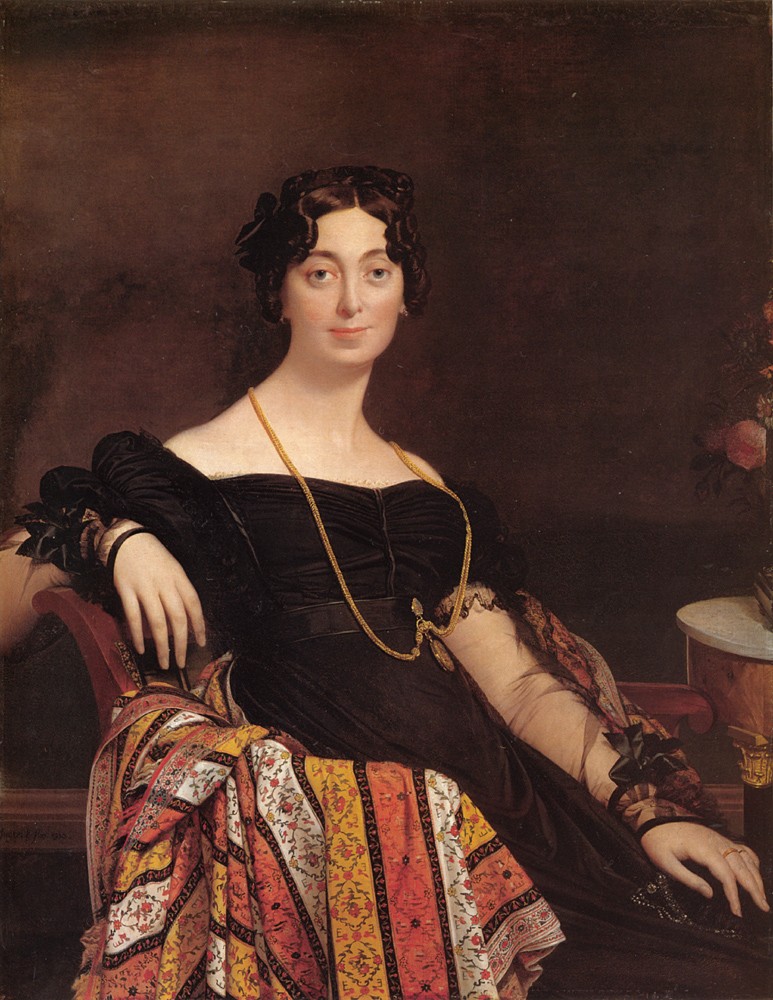 Madame Jacques Louis Leblanc by Jean-Auguste-Dominique Ingres