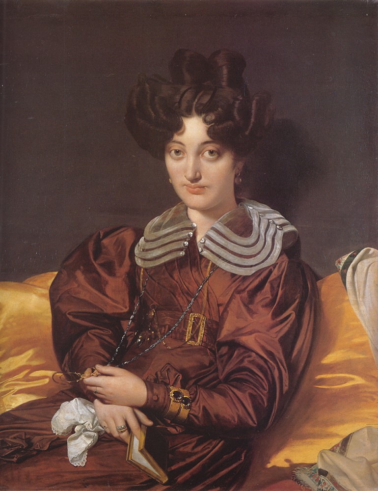 Madame Marie Marcotte by Jean-Auguste-Dominique Ingres