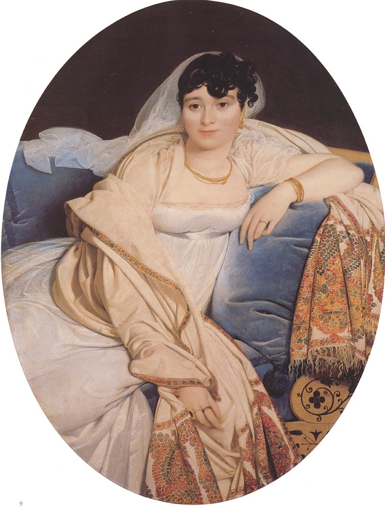 Madame Riviere by Jean-Auguste-Dominique Ingres