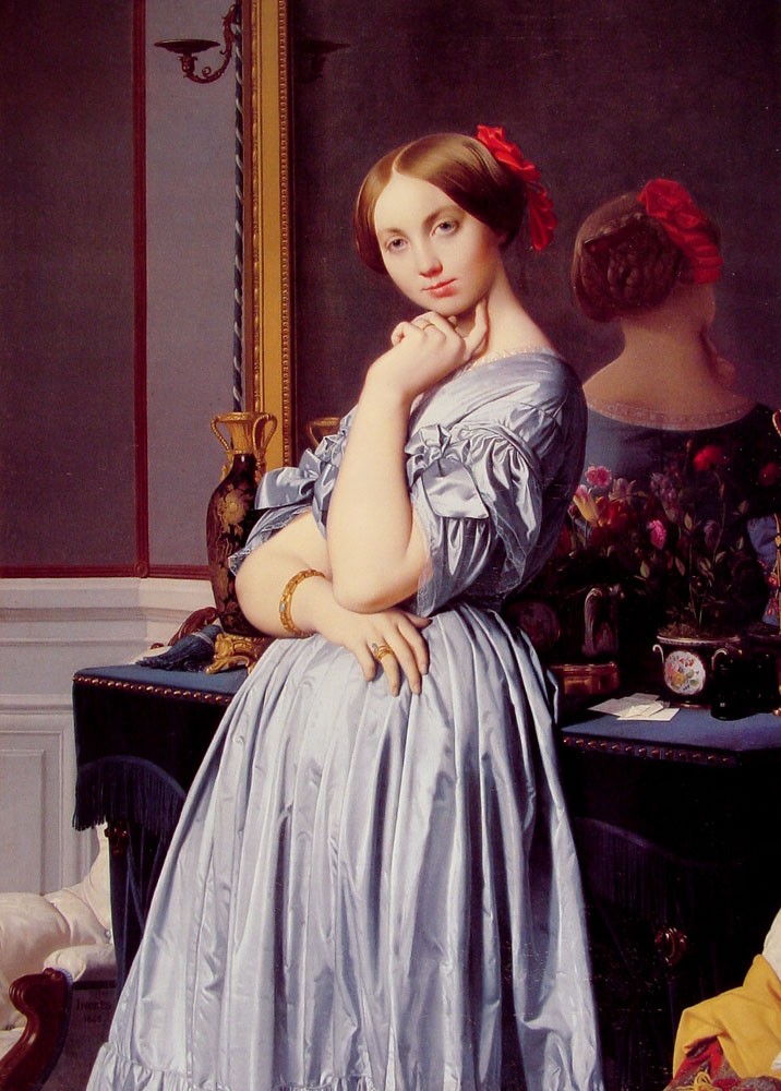 Vicomtesse Othenin dHaussonville by Jean-Auguste-Dominique Ingres
