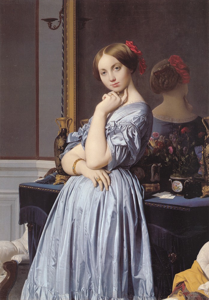 Vicomtesse Othenin d-Haussonville by Jean-Auguste-Dominique Ingres