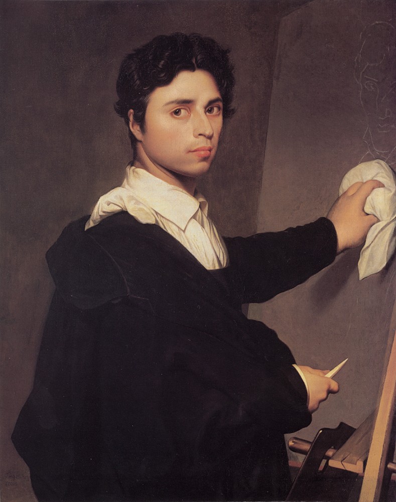 Copy after Ingres-s by Jean-Auguste-Dominique Ingres
