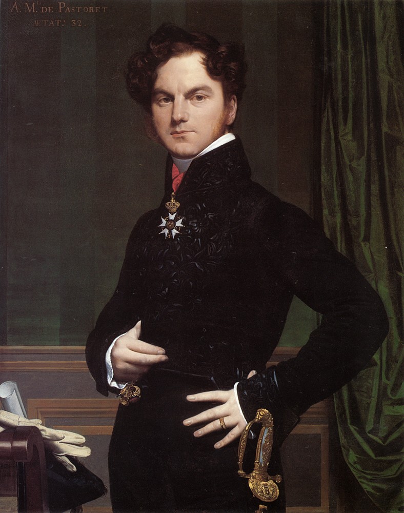 Amedee David Comte de Pastoret by Jean-Auguste-Dominique Ingres