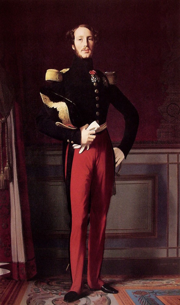 Ferdinand Philippe Louis Charles Henri Duc dOrleans by Jean-Auguste-Dominique Ingres