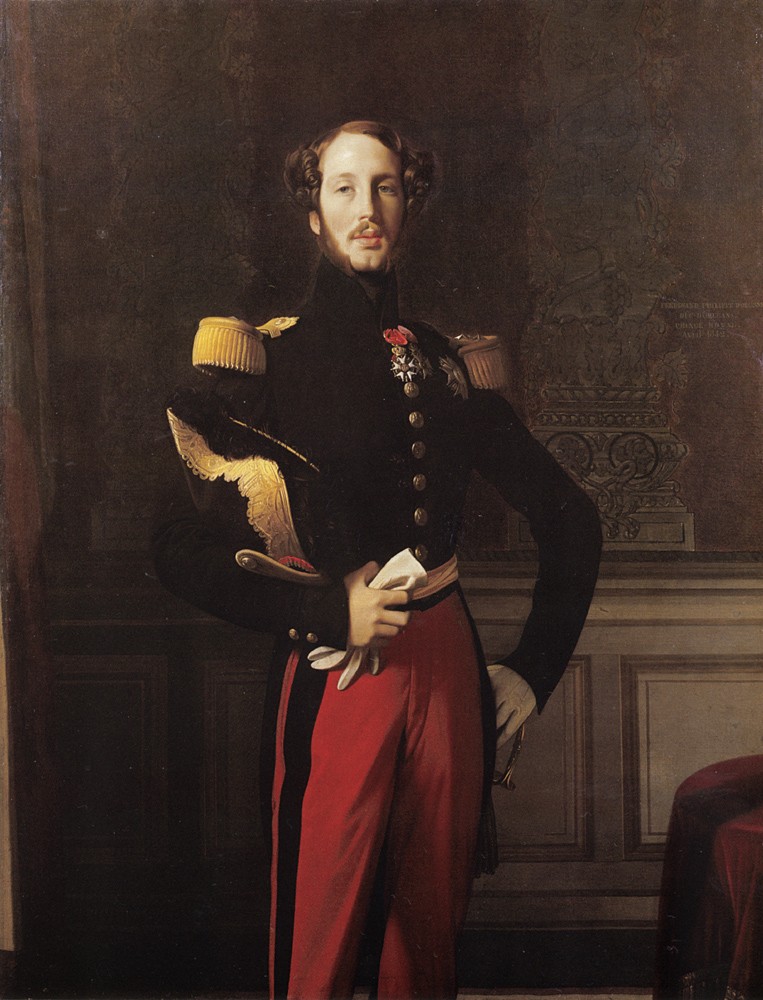 Ferdinand Philippe Louis Charles Henri by Jean-Auguste-Dominique Ingres