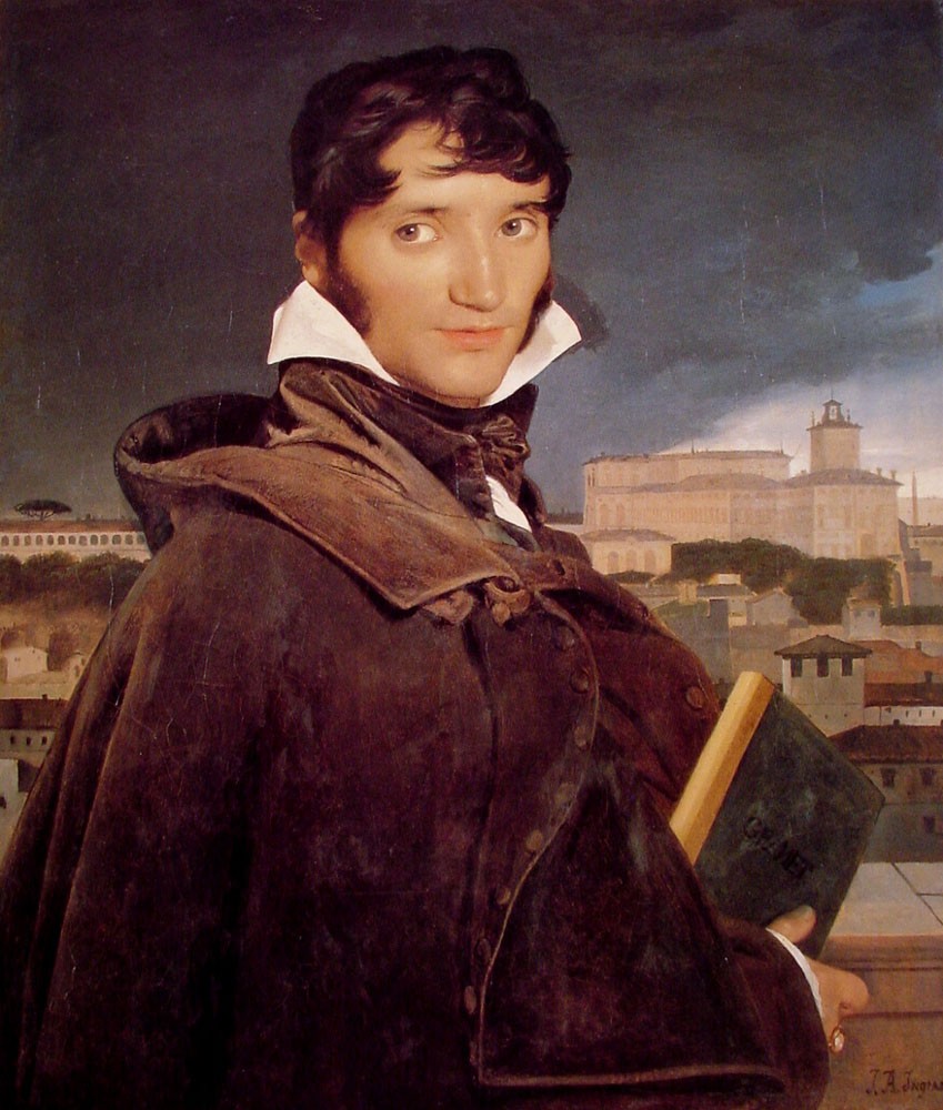 Francois Marius Granet by Jean-Auguste-Dominique Ingres