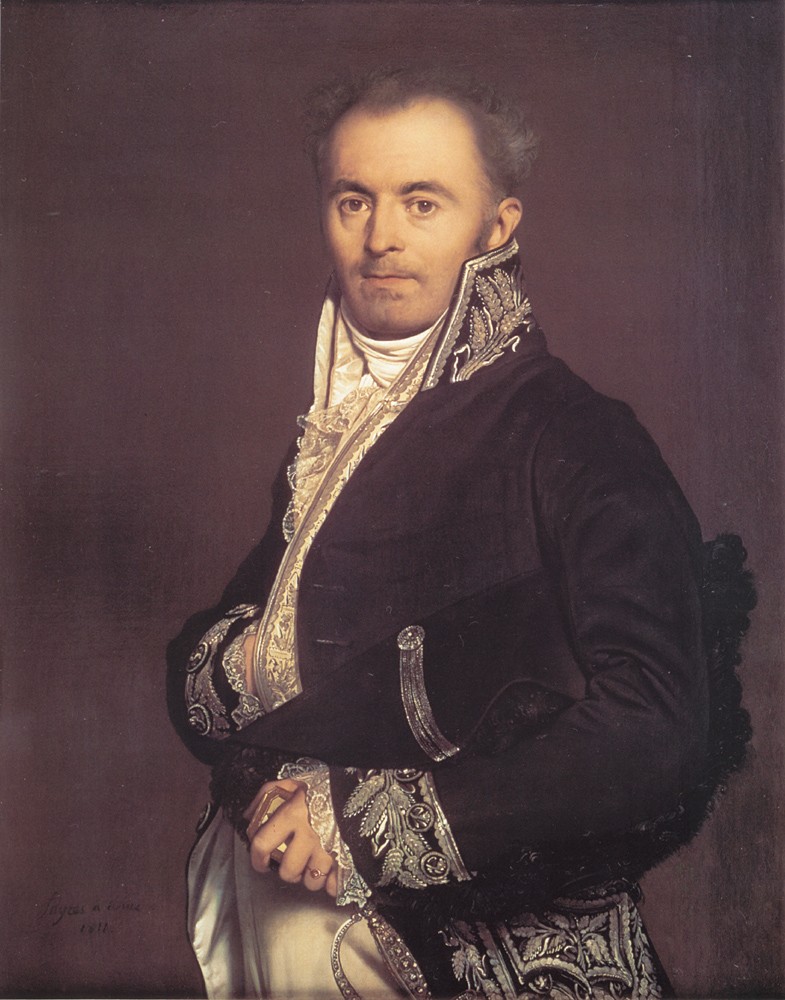 Hippolyte Francois Devillers by Jean-Auguste-Dominique Ingres