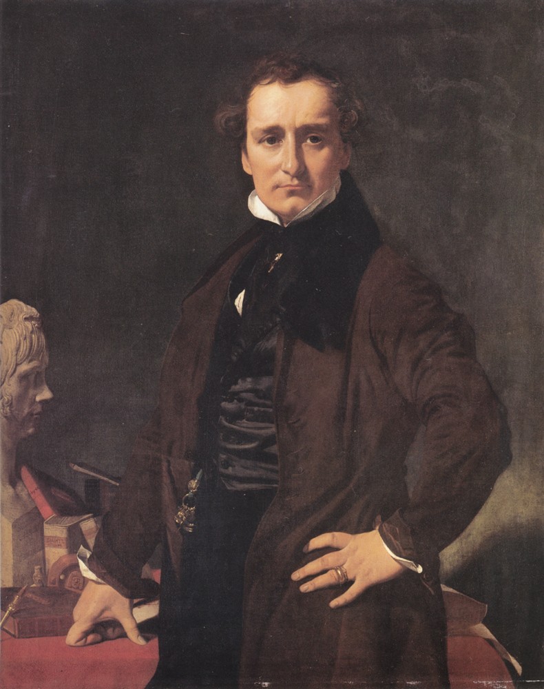 Lorenzo Bartolini by Jean-Auguste-Dominique Ingres
