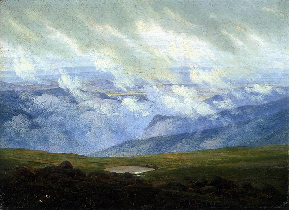 Drifting Clouds by Caspar David Friedrich