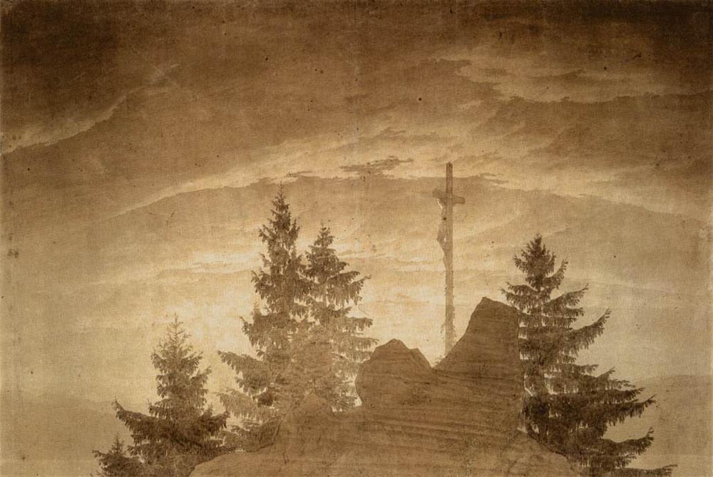Cross In The Mountains by Caspar David Friedrich