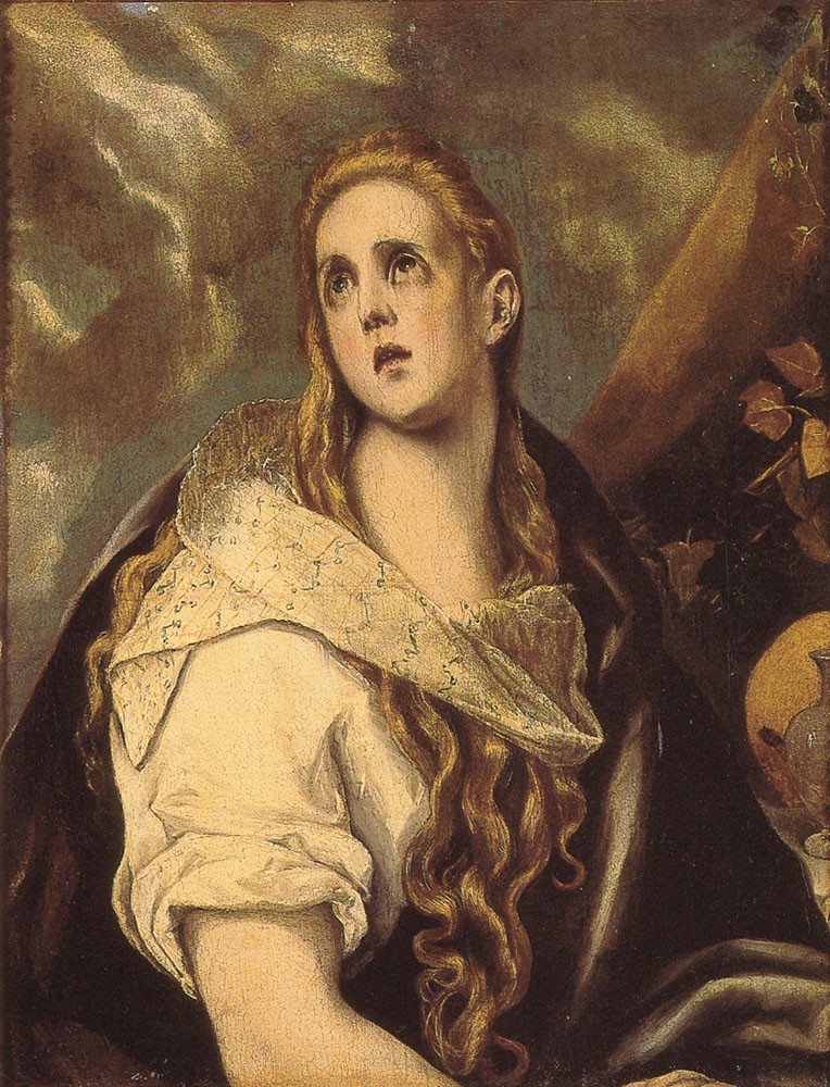The Penitent Magdalen by Doménikos Theotokópoulos (el Greco)