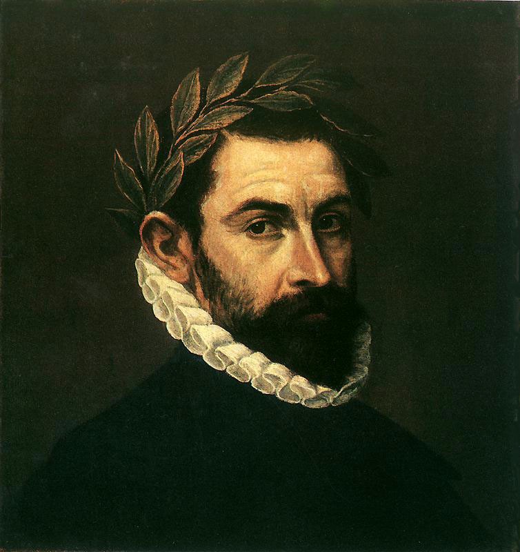 Poet Ercilla y Zuniga by Doménikos Theotokópoulos (el Greco)