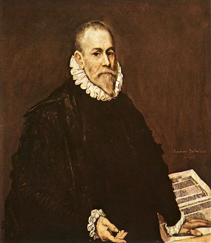 Portrait of a Doctor by Doménikos Theotokópoulos (el Greco)