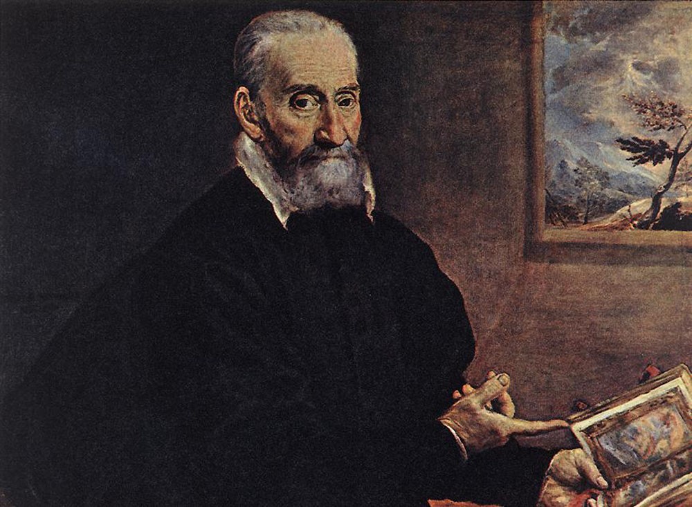 Portrait of Giulio Clovio by Doménikos Theotokópoulos (el Greco)