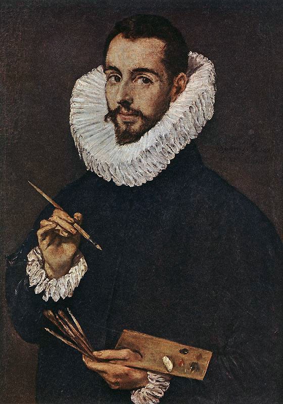 Portrait of the Artist-s Son Jorge Manuel by Doménikos Theotokópoulos (el Greco)