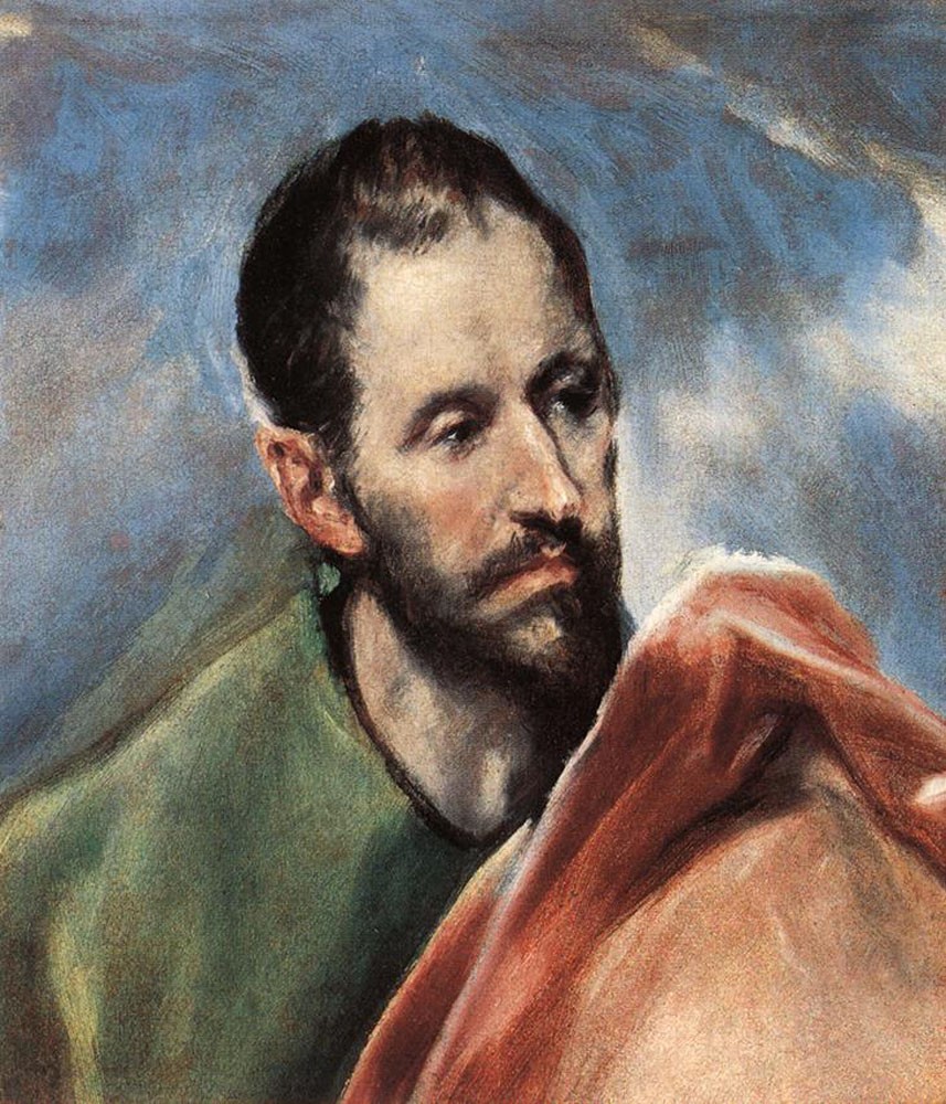 Study of a Man by Doménikos Theotokópoulos (el Greco)