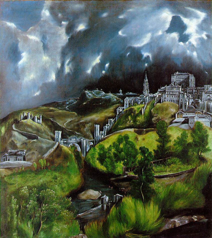 View of Toledo by Doménikos Theotokópoulos (el Greco)