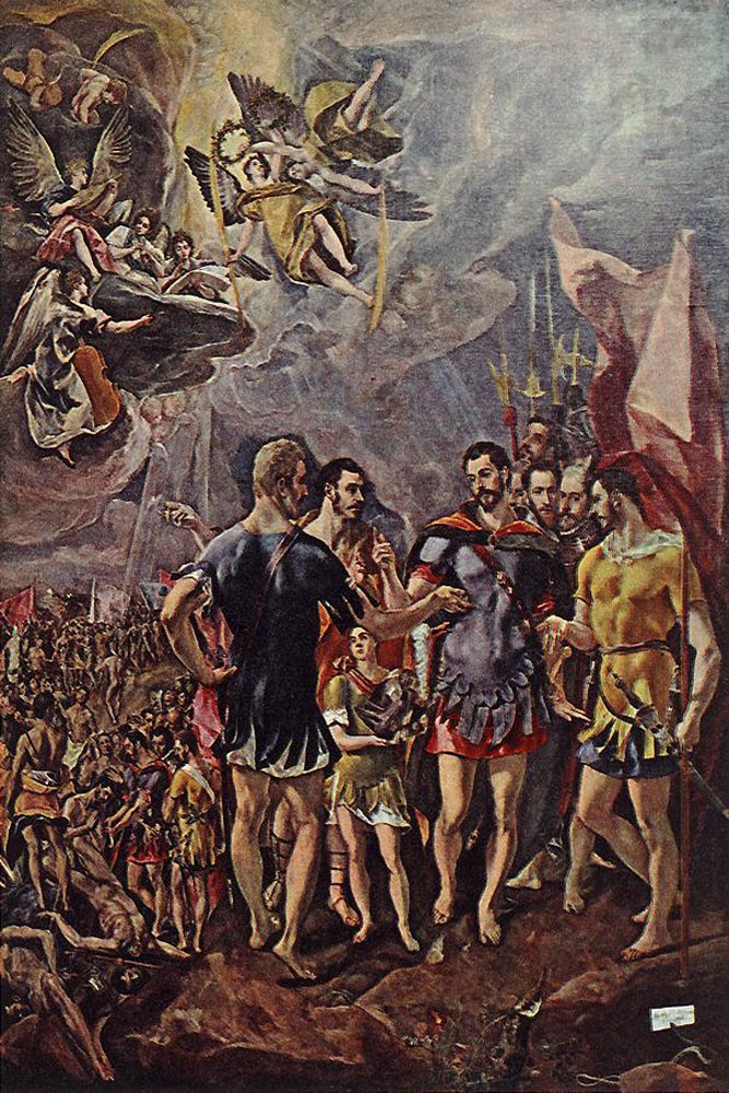 Martyrdom of St Maurice and his Legions by Doménikos Theotokópoulos (el Greco)