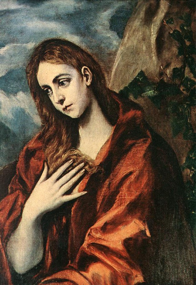 Penitent Magdalene by Doménikos Theotokópoulos (el Greco)