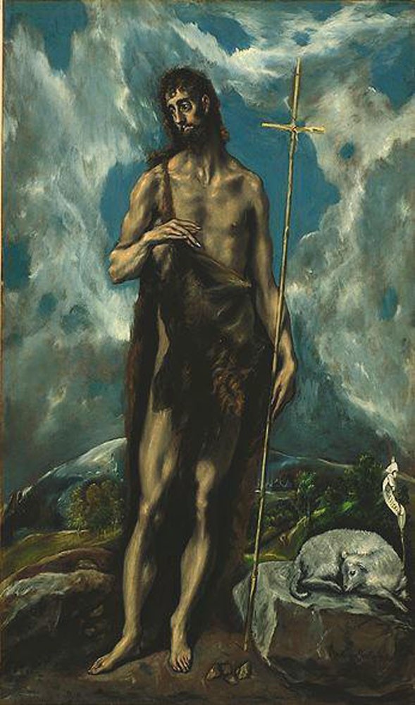St John the Baptist by Doménikos Theotokópoulos (el Greco)