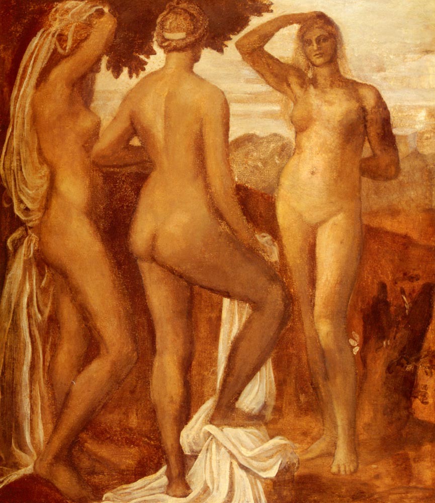 The Judgement Of Paris by George Frederic Watts