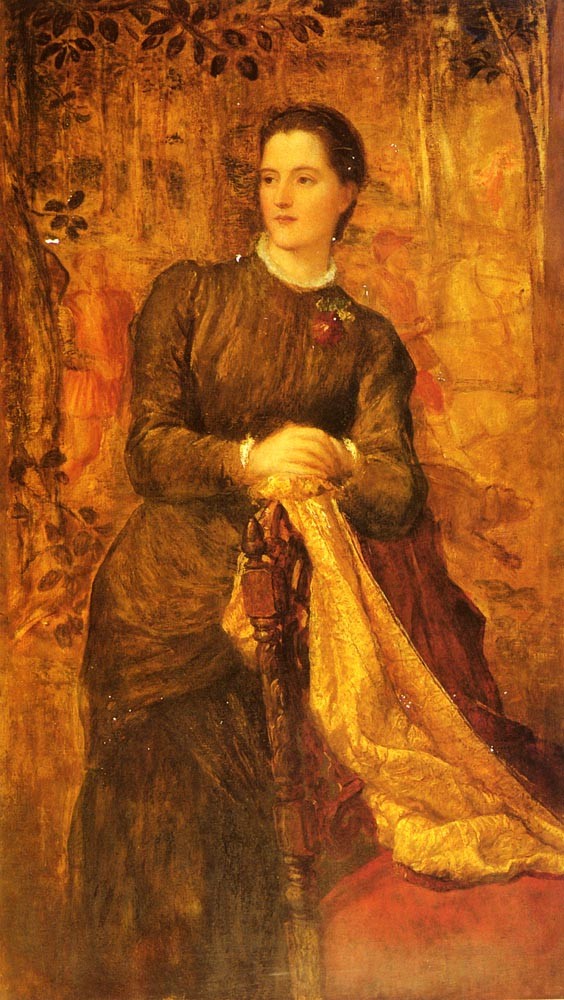 The Honourable Mary Baring by George Frederic Watts