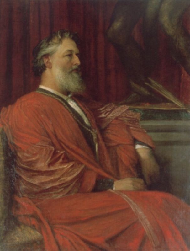 Frederic Lord Leighton by George Frederic Watts