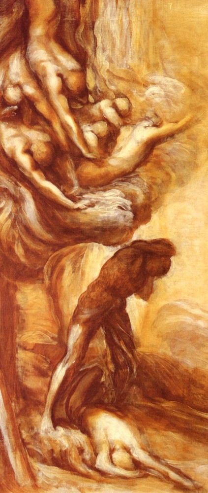 The Denunciation Of Cain by George Frederic Watts