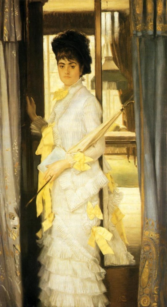 A Portrait aka Miss Lloyd by Jacques Joseph (James) Tissot