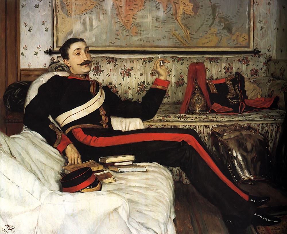 Colonel Frederick Gustavus Barnaby by Jacques Joseph (James) Tissot
