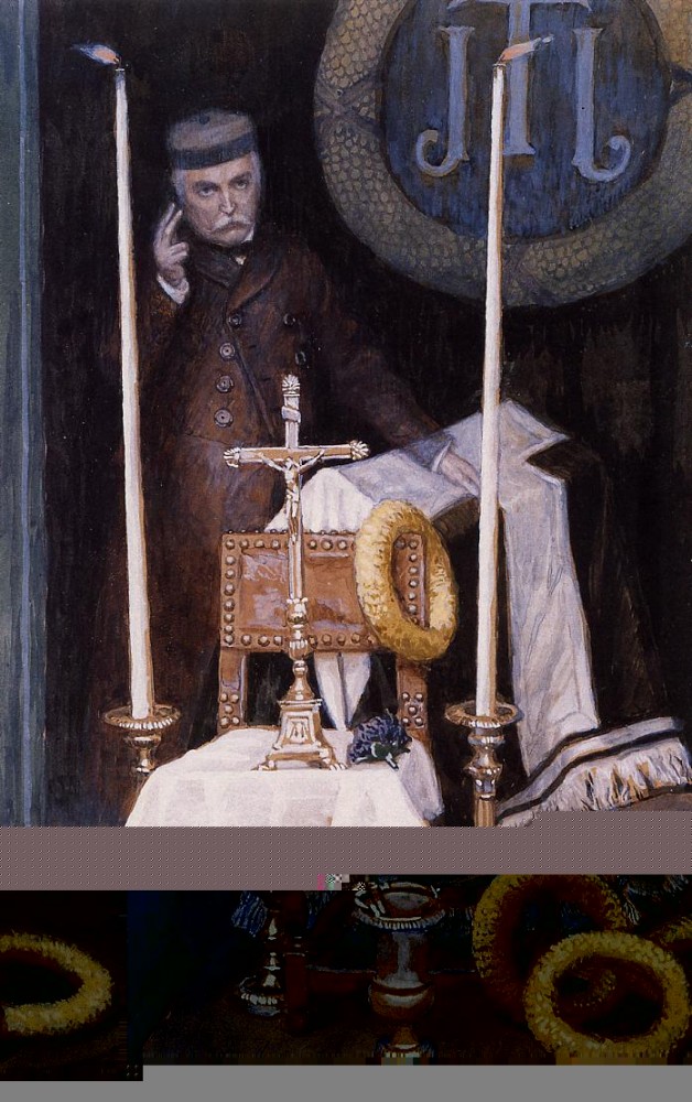 Portrait Of The Pilgrim by Jacques Joseph (James) Tissot