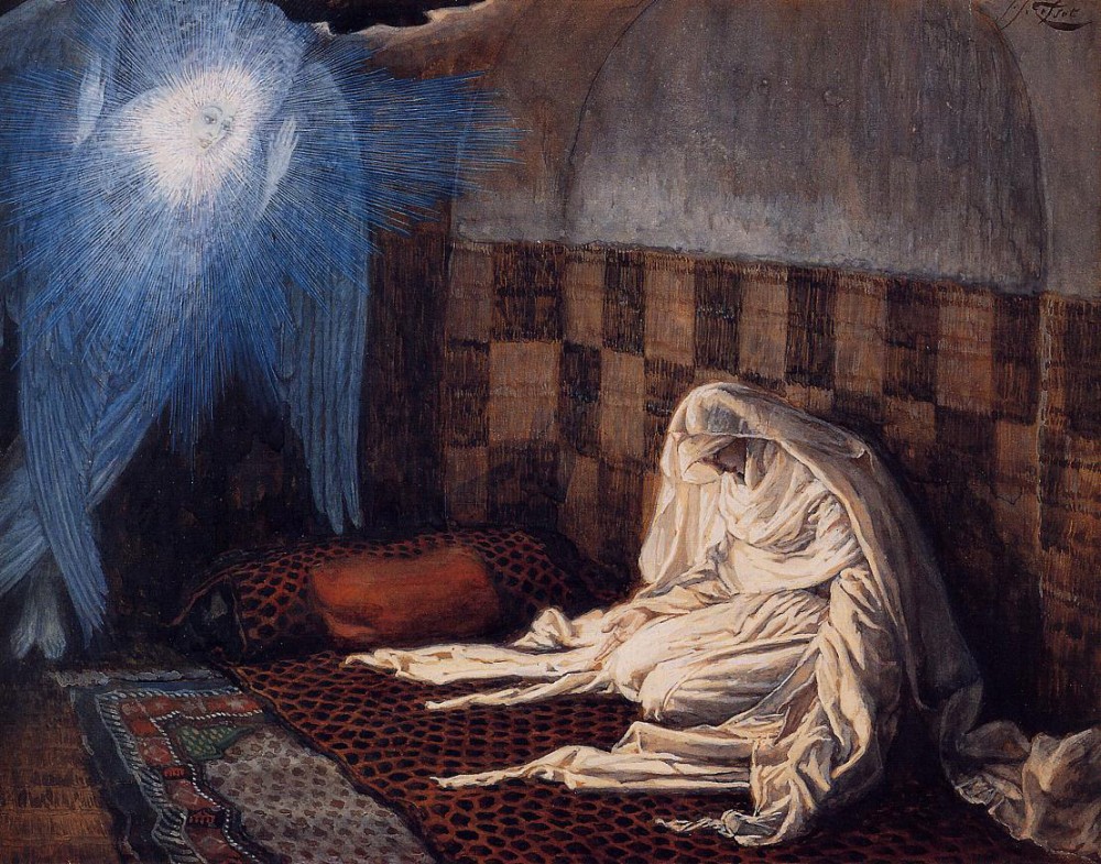The Annunciation by Jacques Joseph (James) Tissot
